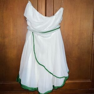 lk collection strapless dress